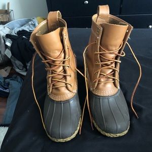 LL Bean duck boots